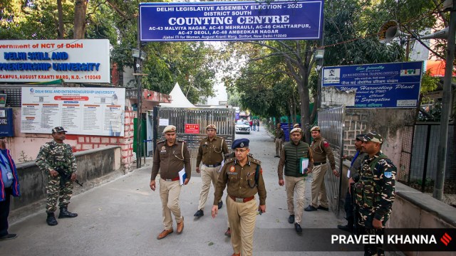  Security unit   basal   defender  extracurricular  a counting centre successful  New Delhi