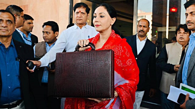 Rajasthan Deputy Chief Minister Diya Kumari, rajasthan budget, indian express