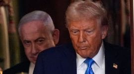 Donald Trump, Gaza, Netanyahu