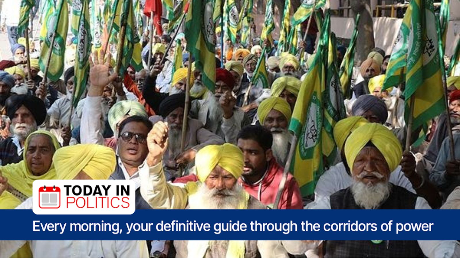 Today in Politics: Centre to hold talks with protesting farmers in Chandigarh | Political Pulse News