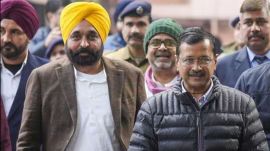 Kejriwal had summoned a meeting of the party’s Punjab leadership, including Chief Minister Bhagwant Mann, Cabinet members, MPs and MLAs, after the AAP’s recent rout in the Delhi Assembly elections.