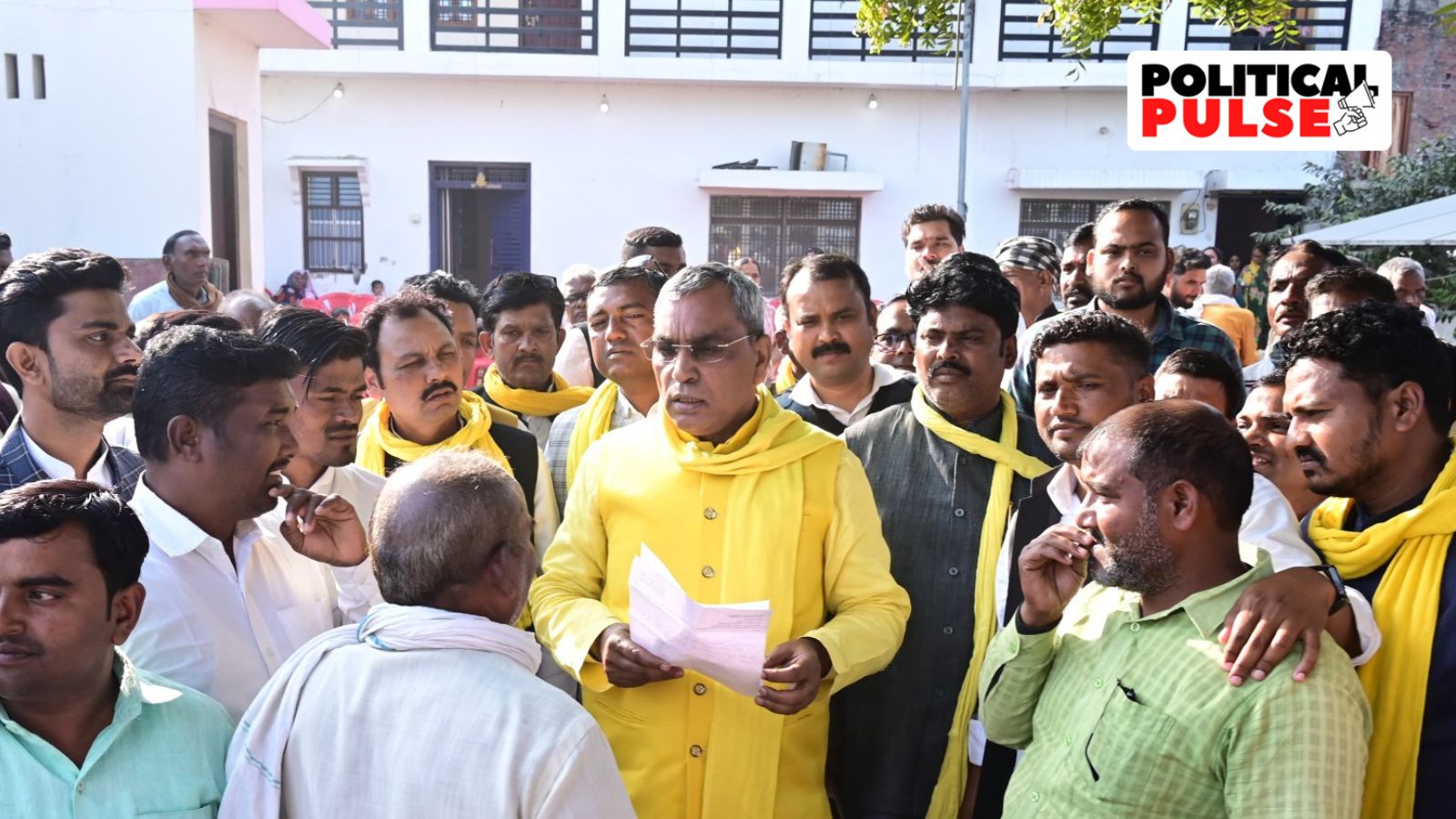 SBSP president Om Prakash Rajbhar is currently a minister in the Yogi Adityanath Cabinet in UP.