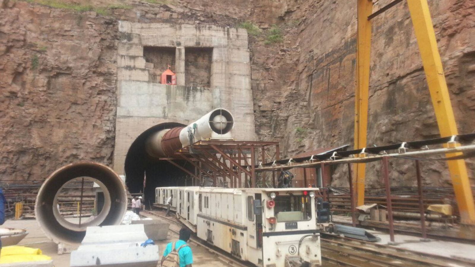 Telangana Tunnel Collapse Traps Workers; Rescue Underway