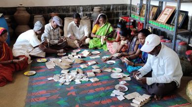 Community seed bank in operation