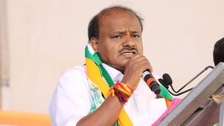HD Deve Gowda, H D Kumaraswamy, Raja Sabha elections, karnataka Rajya Sabha elections, indian express news
