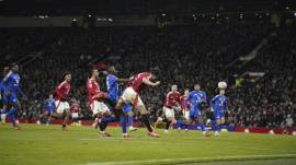 Harry Maguire header goal ruud van nistelrooy