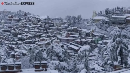 According to the Meteorological Department, light to moderate rain or snowfall is likely at a few places across the state on December 31, 2025, and at many places on January 1, 2026. (Express Photo)