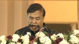 Speaking at the inaugural function of the two-day 'Advantage Assam 2.0 Investment and Infrastructure Summit' here, CM Himanta Biswas emphasised that the state has emerged from being the "most disturbed" to the "most peaceful" now. (X/@himantabiswas)