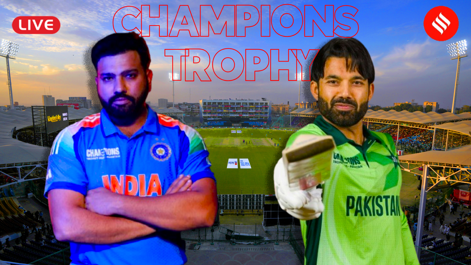 PAK vs IND Today Match Live Full Scorecard