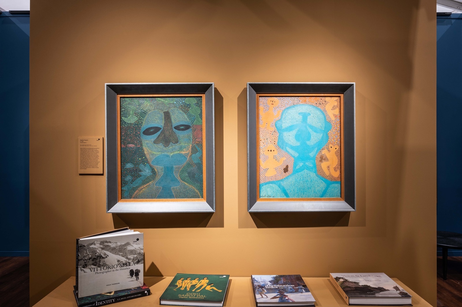 Madhvi Parekh 1975 oil on canvas