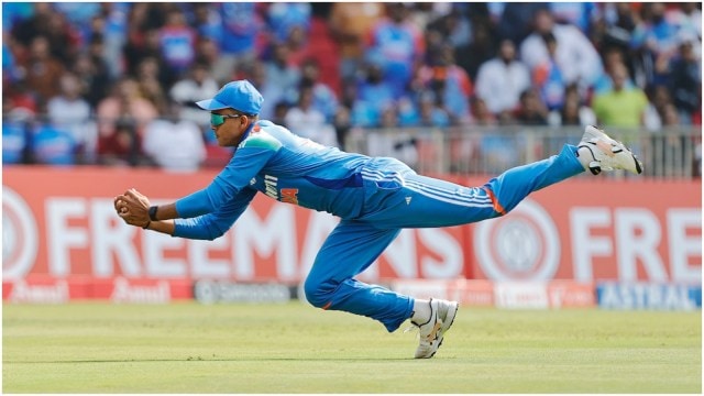 Yashasvi Jaiswal successful  India vs England archetypal  ODI. Sportzpics