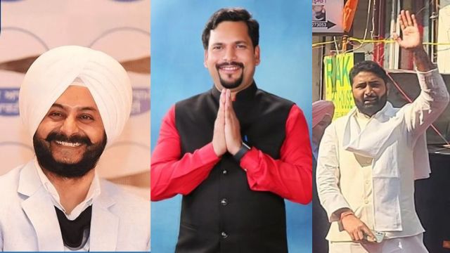 AAP Jarnail Singh, Sanjeev Jha, Vishesh Ravi