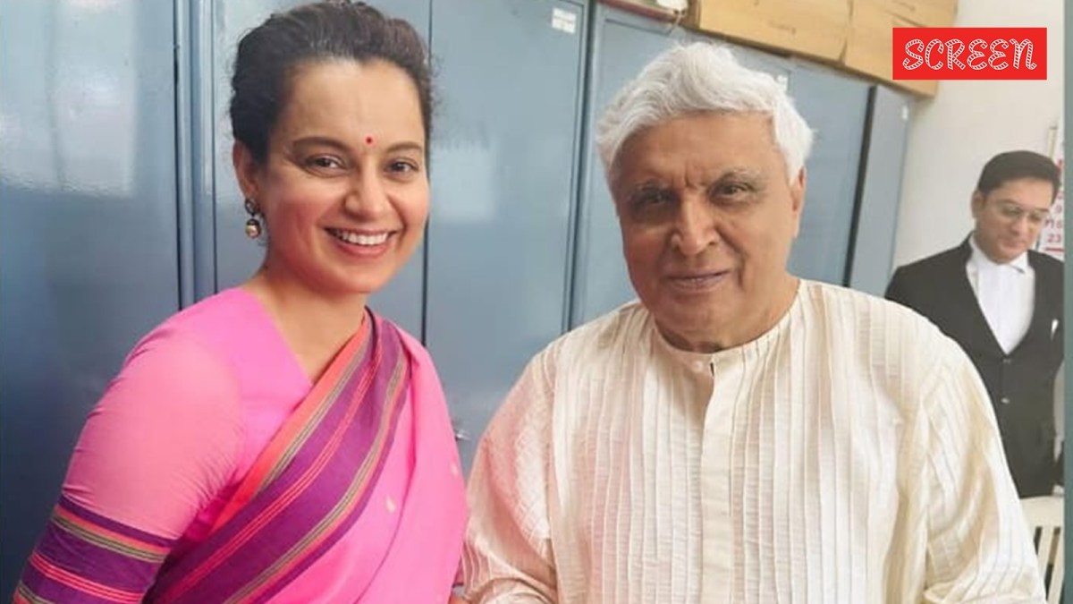 Kangana Ranaut and Javed Akhtar
