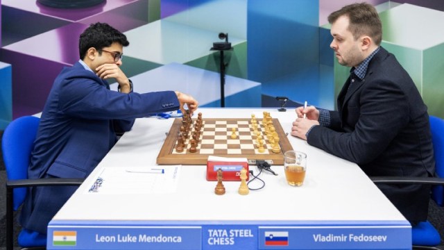 Leon Luke Mendonca Gukesh Tata steel Chess