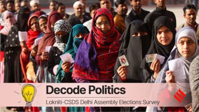 Lokniti CSDS survey on Delhi elections