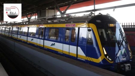 The first phase of Metro Line 3, also called Aqua Line, was opened last year, offering a new underground experience for commuters between Bandra-Kurla Complex (BKC) and Aarey JVLR. (Express Archive)