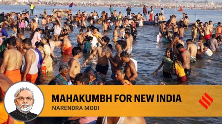 mahakumbh 2025, prayagraj, modi, express opinion, indian express
