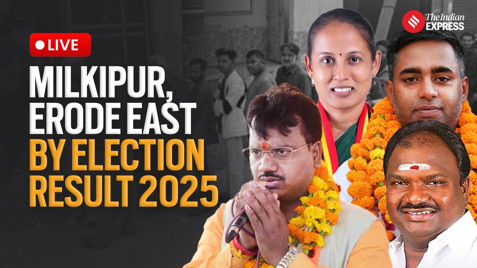Milkipur, Erode By Election Results 2025 LIVE Updates: BJP’s Chandrabhanu Paswan wins in Milkipur; DMK’s Chandhirakumar secures landslide victory in Erode