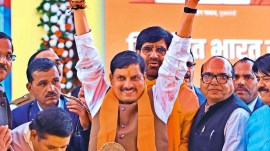 Bhopal Municipal Corporation, Bhopal, Bhopal shoemakers, Shobharam Gannore, Sant Ravidas, bjp, Bharatiya Janata Party, Indian express news, current affairs