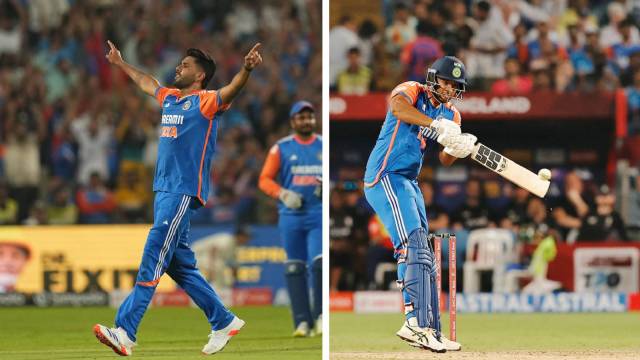  Harshit Rana and Shivam Dube made important    contributions successful  the Pune T20I. (BCCI)