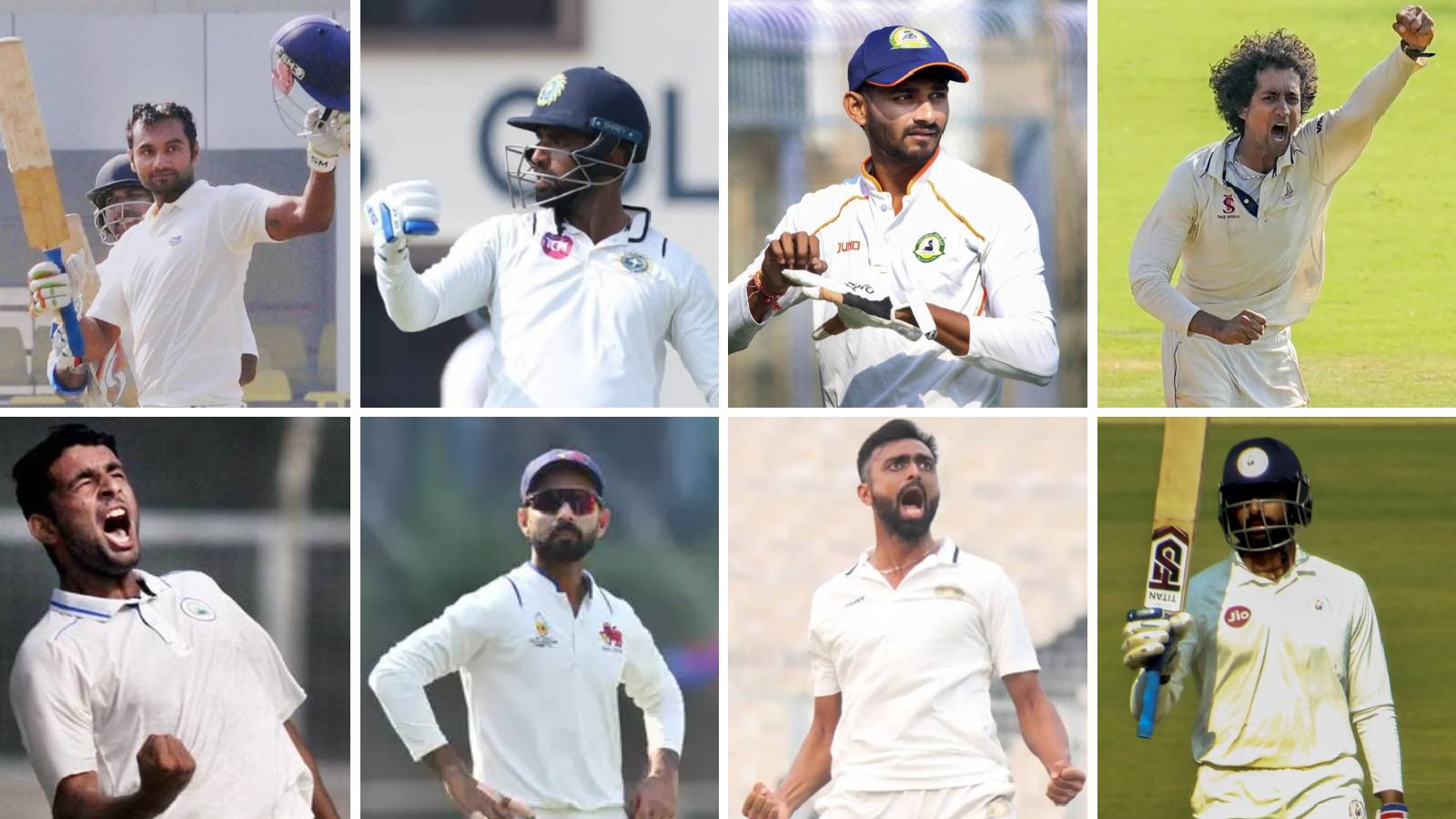 Ranji Trophy 2025 knockout schedule Qualified teams, quarterfinal