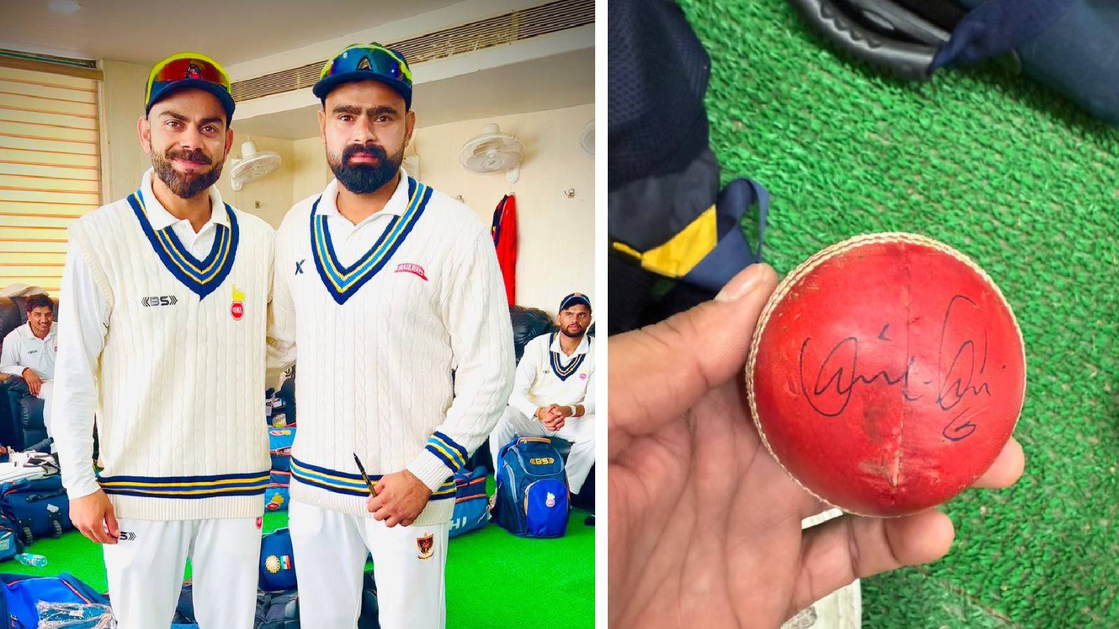 ‘Maza aa gaya’: WATCH – Virat Kohli lauds Himanshu Sangwan, signs autograph on Railways pacer’s wicket-taking ball | Cricket News