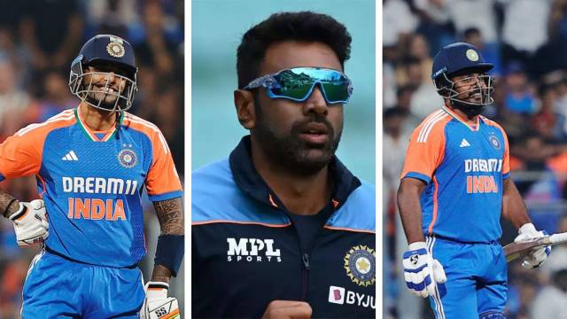 Ashwin has urged Suryakumar Yadav and Sanju Samson to employment  amended  plans aft  the caller    rut against England. (BCCI)