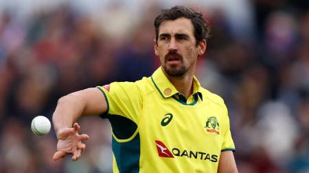 Australia's Mitchell Starc opted out of the Champions Trophy squad on Wednesday. (Reuters)