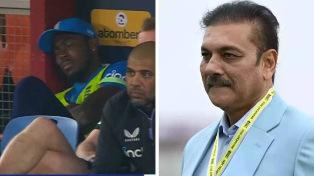 Ravi Shastri took a dig at a napping Jofra Archer and England for their horrendous India trip. (BCCI)