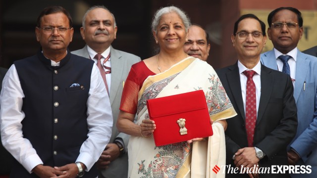 Nirmala Sitharaman on Budget Day