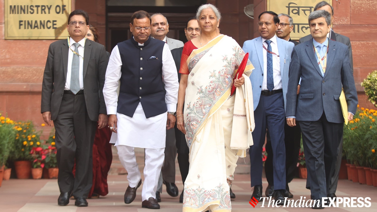 Nirmala Sitharaman on Budget Day
