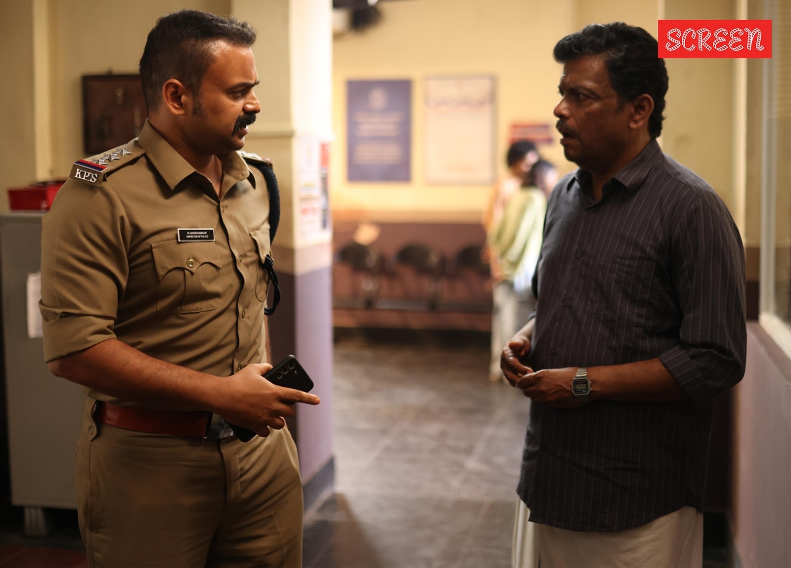 Although Kunchacko Boban's portrayal of the central character is largely impressive, he falters in dialogue delivery.