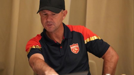 Punjab Kings coach Ricky Ponting. (Credit: PBKS)