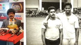 Ponnuswamy Rangaswamy was 18th in the 56kg category in weightlifting at the 1992 Barcelona Olympics. (Special Arrangement)