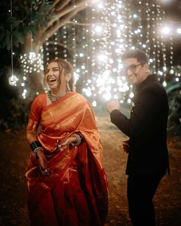 Prajakta Koli-Vrishank Khanal's wedding album