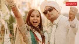 Prajakta Koli and Vrishank Khanal