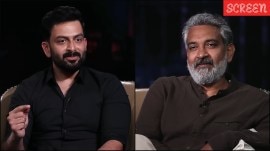 Prithviraj Sukumaran and SS Rajamouli
