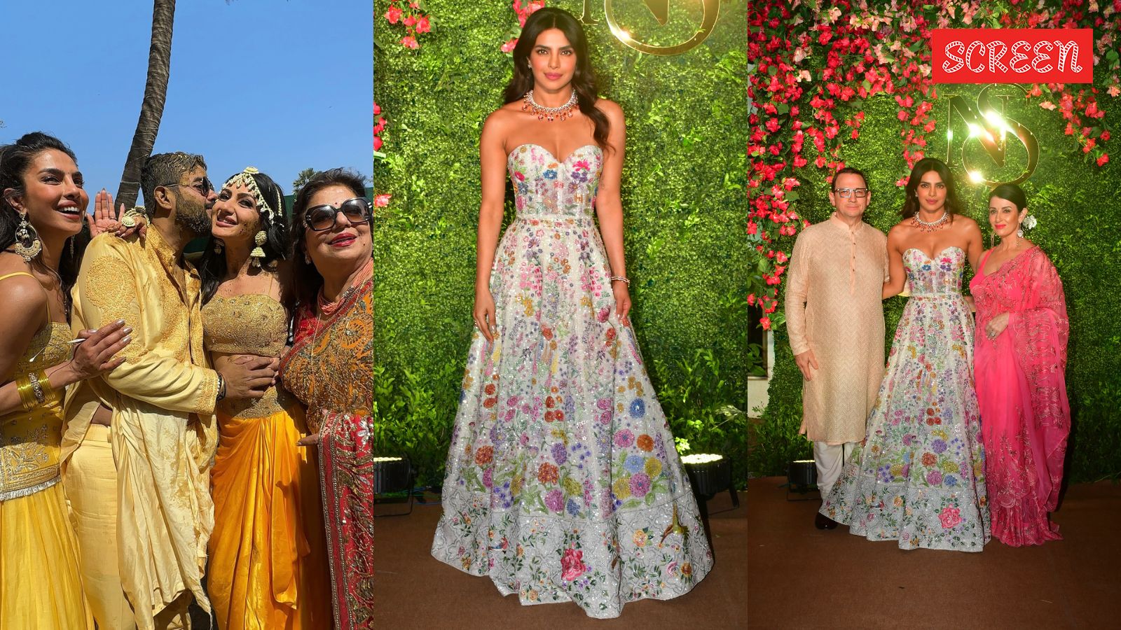 Priyanka Chopra's brother weds; Jonas family attends.