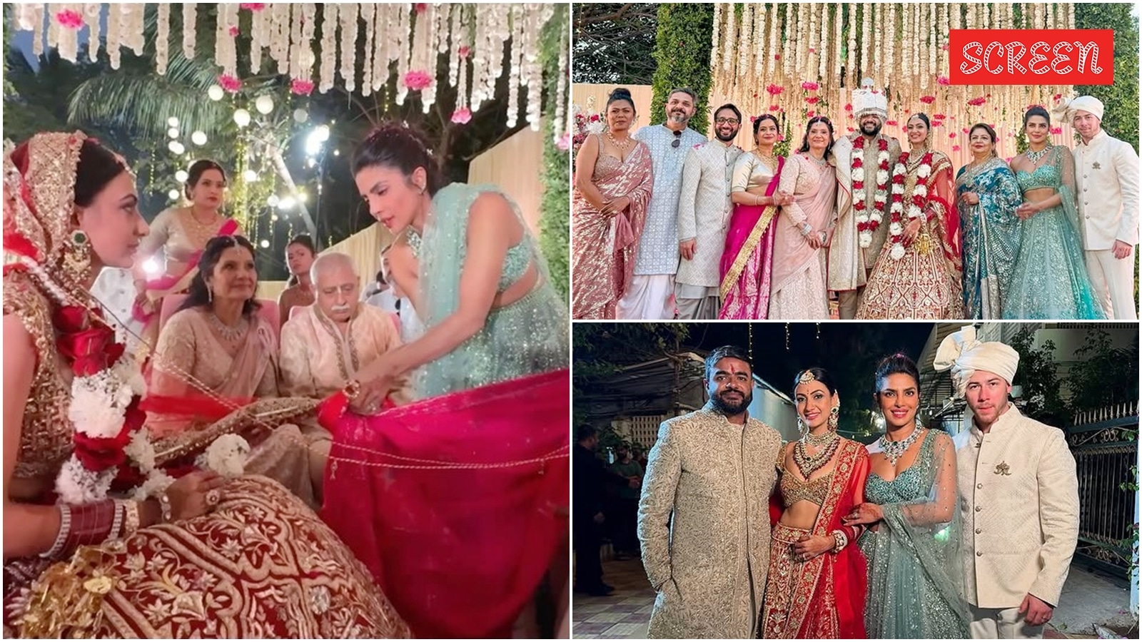 Priyanka Chopra's brother Siddharth weds Neelam.