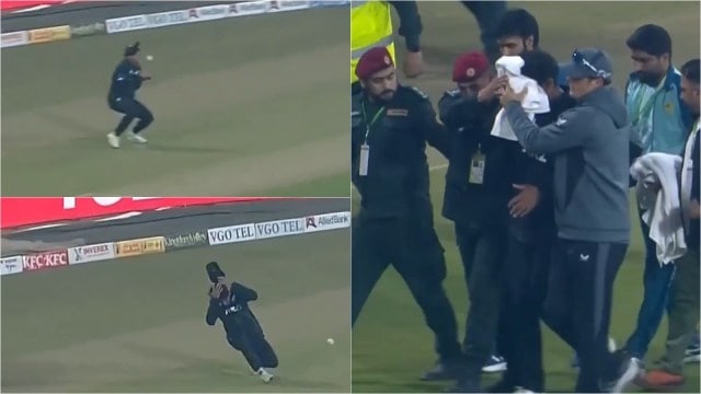 Rachin ravindra wounded   NZ vs PAK