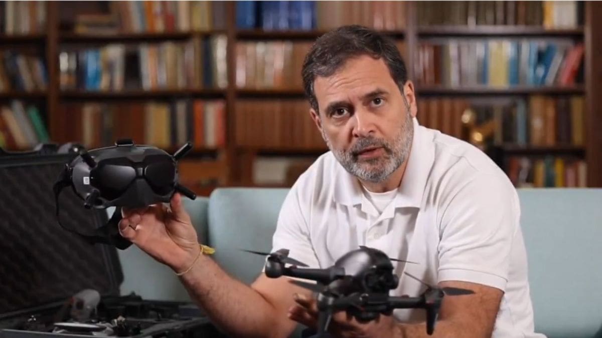 Rahul Gandhi also tagged a nine-minute video on drone technology with the post, saying India has the talent and engineering skills to develop such technology for the future.