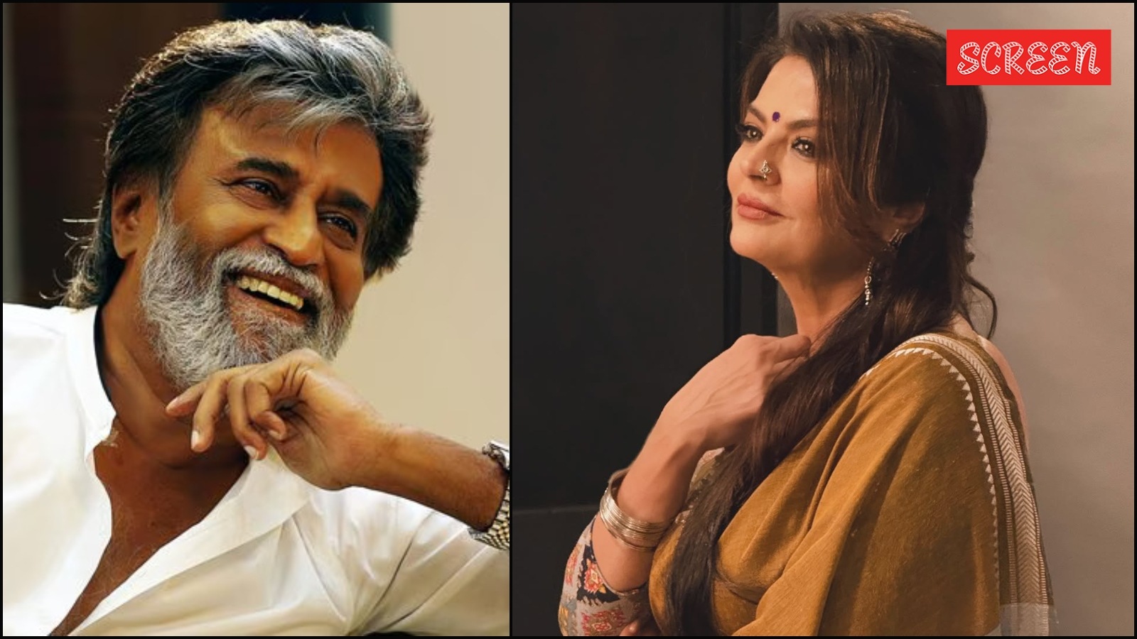 Rajinikanth and Sheeba Akashdeep
