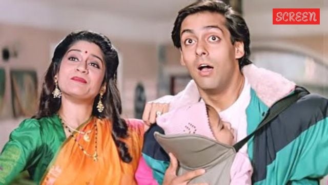 Renuka Shahane and Salman Khan successful  Hum Aapke Hain Koun.