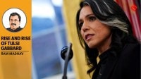Tulsi Gabbard, Donald Trump, Tulsi Gabbard Donald Trump administration, Trump administration, Directorate of National Intelligence, US President, White House, editorial, Indian express, opinion news, current affairs