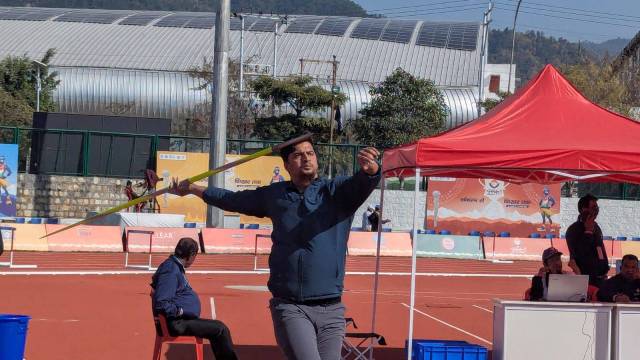 In his debut international tournament, India’s second-best javelin thrower will be up against arguably the best in the world.