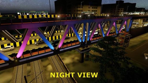 A new double-decker bridge, a vital element for the upcoming Sewri-Worli Connector.