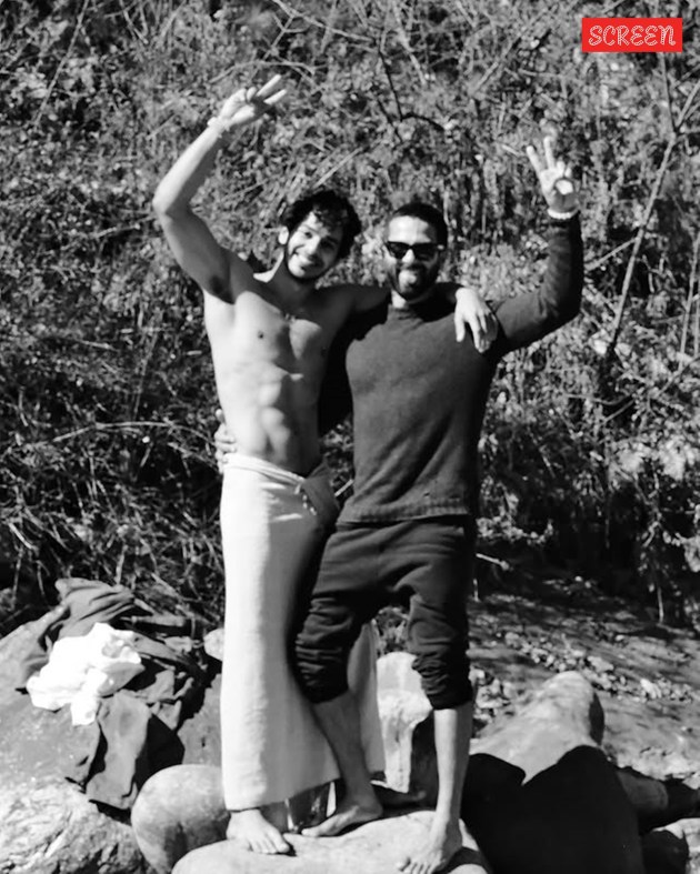 Shahid Kapoor, Ishaan Khatter, Mira Rajput,