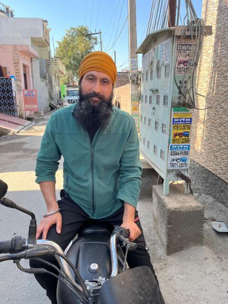 Sukhwinder Singh says he took the dunki route to France in 1999 and is now its permanent resident. Anju Agnihotri Chaba