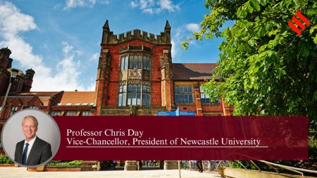 Prof Chris Day, Vice-Chancellor and President of Newcastle University, United Kingdom
