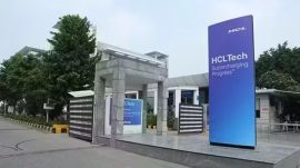 HCL Tech is an Indian IT firm.